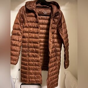 Aritzia Brown The Foundation Puffer Coat